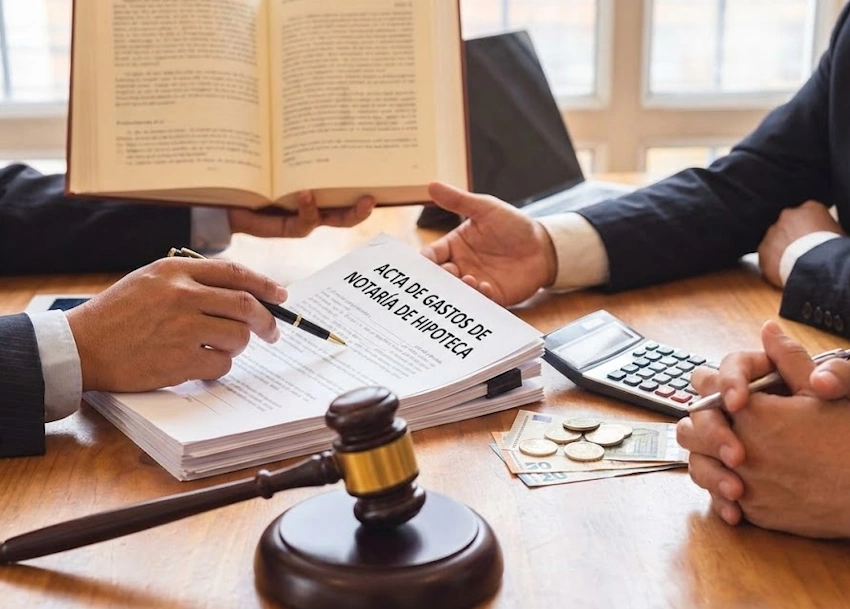 gastos notaria hipoteca